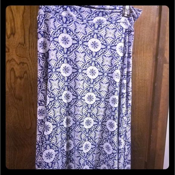 LuLaRoe azure skirt 3 xl - Picture 1 of 2